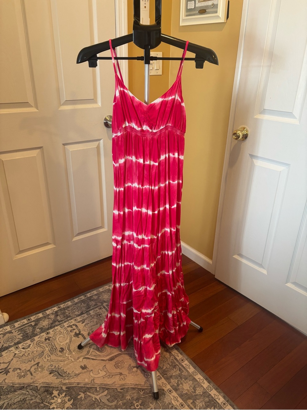 Aeropostale Pink Tie-Dye Sundress